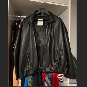 Abercrombie Leather Jacket